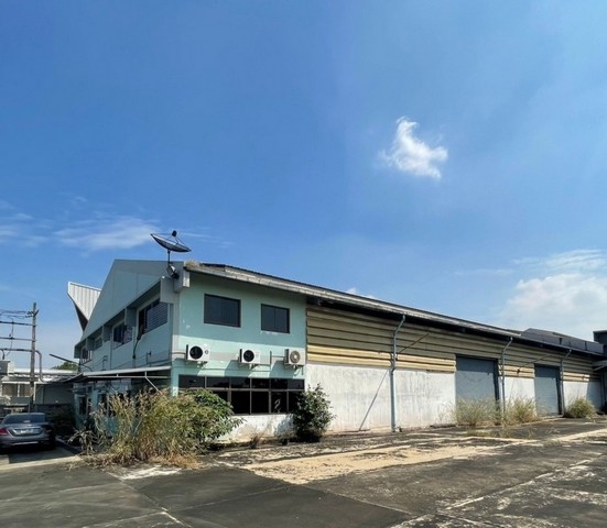 ให้เช่า โรงงาน อาคารพร้อมที่ดินบนเนื้อที่ 4 ไร่ 76 ตารางวา ติดถนนบางบอน 4. ซอยเอกชัย122