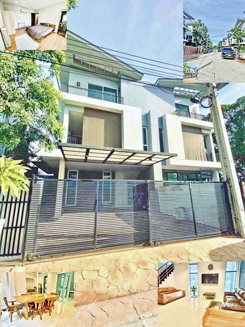  วิภาวดีรังสิต รักสัตว์ 50ตรว.ให้เช่าโฮมออฟฟิศ 3 ชั้น 230ตรม. 3นอน 4น้ำ 3จอดรถ 4แอร์ เฟอร์ครบ BTS แยก คปอ.  เงียบสงบ 