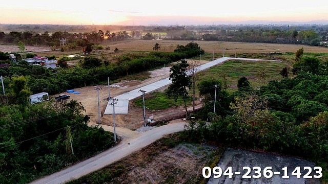ขายที่ดิน สันกำแพง เชียงใหม่ โซน ต.บวกค้าง ใกล้เมือง ใกล้กาดศรีอรุณเพียง 11 นาที