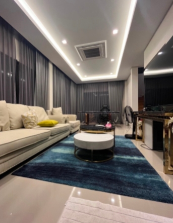 N4556ให้เช่าบ้านเดี่ยว 2 ชั้น เวนิว พระราม9 ถนนกาญจนาภิเษกตะวันออก เนื้อที่ 61 ตรว มี 4 นอน 3 น้ำ