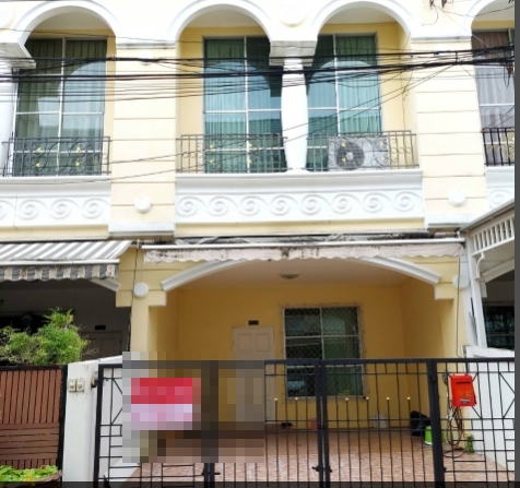 ให้เช่าทาวน์โฮม3 ชั้น บ้านกลางเมืองพระราม9 ศรีนครินทร์  ติดทางขึ้นรถไฟฟ้าสายสีเหลือง (ลาดพร้าว-สำโรง)