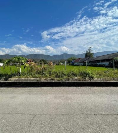 ที่ดิน 4 ไร่กว่า ต.ออนกลาง สันกำแพง ราคาต่ำกว่าตลาดหลายแสน  เห็นวิวเขาทั้งสองมุม ใกล้ชุมชน