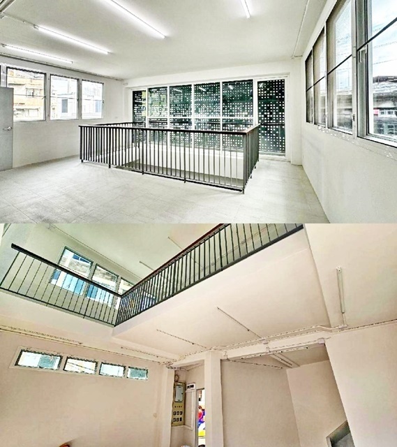 MRTหัวหมาก 4 ชั้น ลาดพร้าว101 เดอะมอลล์  ให้เช่าอาคารพาณิชย์ บางกะปิ ม.รัตนบัณฑิต 2 คูหา  59ตรว. 352ตรม. 4นอน 3น้ำ