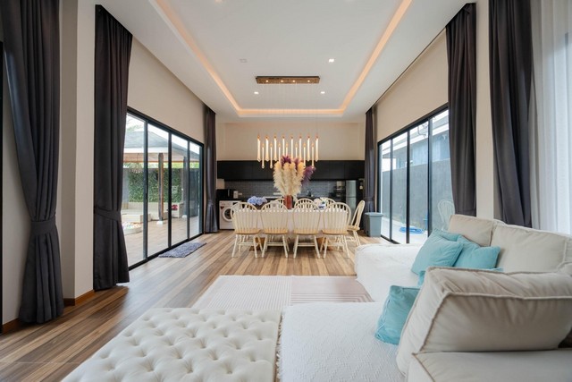 ขายบ้านพักตากอากาศ ชะอำ ใกล้ทะเลชะอำ 4 กม รับสัตว์เลี้ยง Pet-friendly