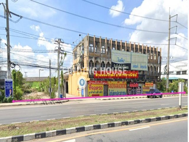 ขายที่ดิน อาคารพาณิชย์+โกดัง 8-3-4 ไร่ ทำเลทอง ราคาถูก ถนนแสงชูโต บ้านโป่ง ราชบุรี