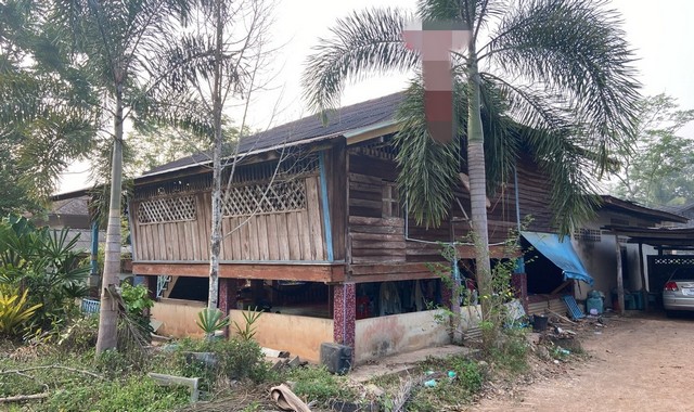 ขายบ้านครึ่งตึกครึ่งไม้  อำเภอคลองหอยโข่ง  สงขลา (PKK02-14129)