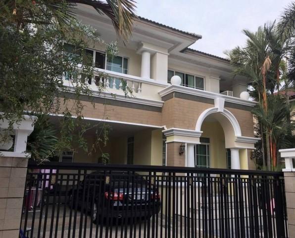 ให้เช่าบ้านลดาวัลย์ รามอินทรา กม.2 บ้านเดี่ยว 2 ชั้น 85 ตารางวา 3 ห้องนอน 3 ห้องน้ำ แต่งใหม่พร้อมเฟอร์นิเจอร์ครบ ที่จอดรถ 3 คัน