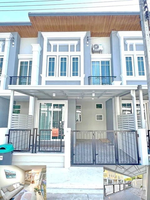 ให้เช่าทาวน์โฮม 2 ชั้น 17ตรว. BTS สุขุมวิท ลาซาล St. Andrews Sch.126ตรม. เฟอร์ครบ 2นอน 2น้ำ 3แอร์ อิมพีเรียลเวิลด์ โกลเด้น นีโอ 