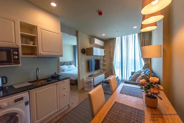 Noble Recole Sukhumvit 19 private peaceful 6th floor BTS Asoke