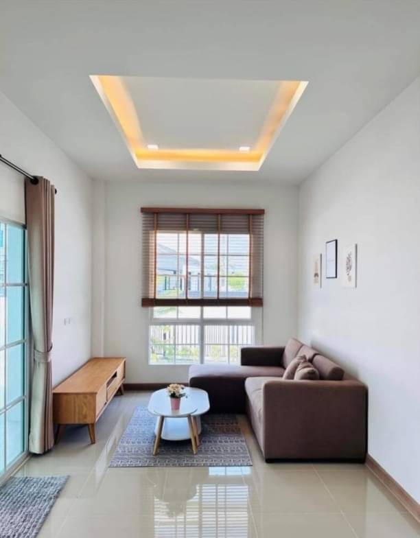 บ้านสวย ฟีลค่าเฟ่ ราคาเพียง 2,605,000 บาท 65.4 ตรว. #ดอนแก้ว #สารภี #บ้านสร้างใหม่ชั้นเดียว #สไตล์มินิมอลมูจิ จากถนนใหญ่เพียง 800 เมตร