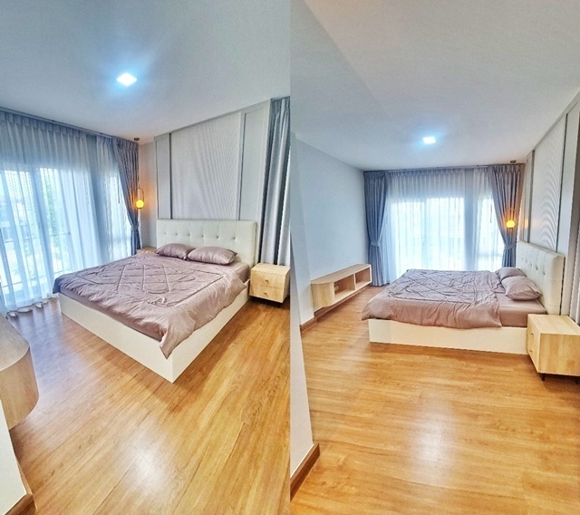 เฟอร์ครบ บ้านหรู 2 ชั้น นานาชาติคอนคอร์เดียน ให้เช่า 37ตรว.188ตรม.แกรนด์ พลีโน่ เมกะ บางนา  พร้อมอยู่ 3นอน 3น้ำ 2จอดรถ 3แอร์  MRTศรีลาซาล