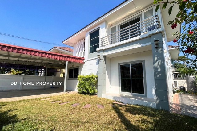 ขายหมู่บ้านวิวสวน ติดถนนบางกรวยไทรน้อย หลังมุม (DD001626)