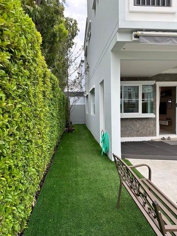 ให้เช่าทาวน์โฮม 2 ชั้นครึ่ง หลังมุม 3 ห้องนอน Indy 2 บางนา - รามคำแหง 2 บ้านตัวอย่าง (มีชั้นลอย) มีสวนในรั๊ว ติดส่วนกลางและสวนของโครงการ