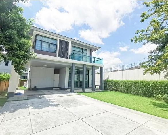 ให้เช่าและบ้านเดี่ยว 2 ชั้นเศรษฐสิริ พัฒนาการ ซอย 87หลังมุม 88 ตรว. บ้านใหม่ไม่เคยเข้าอยู่