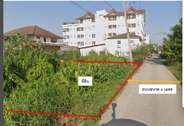 ขายที่ดินเปล่า  133 ตรว  ซอยจันทร์ทองเอี่ยม หลังศูนย์ซ่อมบำรุงคลองบางไผ่