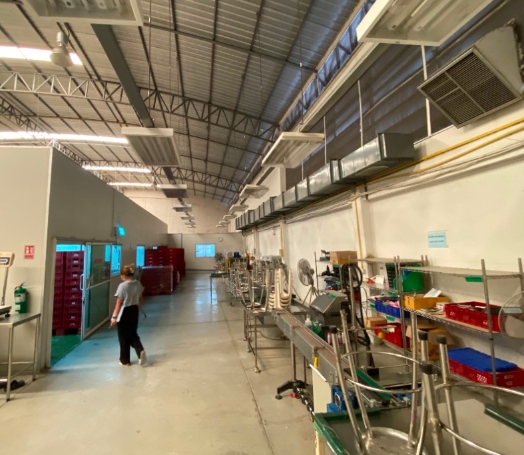 ให้เช่าโกดังพร้อมคลีนรูม ซอยนวลจันทร์21 ขนาด 1,100 ตรม. ทำเลย่านเลียบด่วนรามอินทรา 