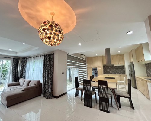 ให้เช่าบ้านวิลล่าอคาเดียร์ถ.ศรีด่าน22มี3นอน3น้ำเฟอร์ครบเช่า60,000บาท/เดือน