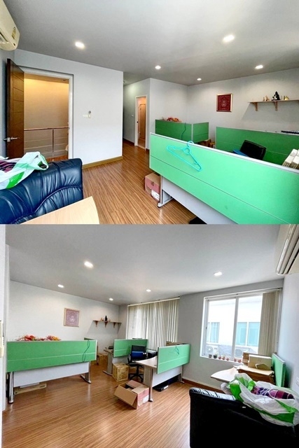 เซียร์ รังสิต  แกรนด์ไอ วิภา ตลาดสี่มุมเมือง ให้เช่าบ้าน 3 ชั้น รักสัตว์ 42ตรว. 320ตรม. สังคมดี 3นอน 3น้ำ 2จอดรถ 3แอร์ BTS แยก คปอ.