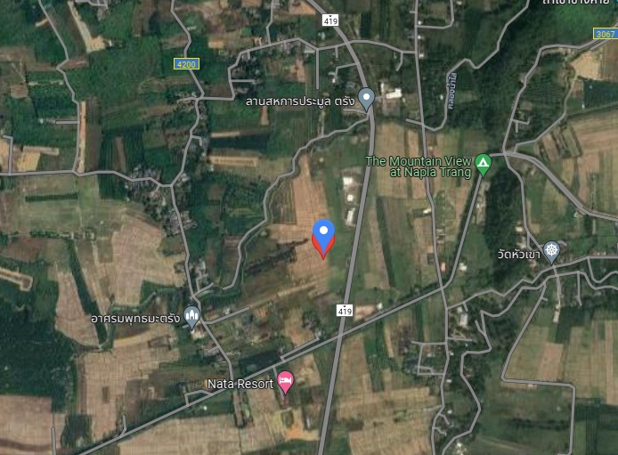 ขายที่ดิน  5 ไร่ 3 งาน 42.0 ตารางวา เจ้าของขายเอง ตำบลนาพละอำเภอเมืองตรัง จังหวัดตรัง