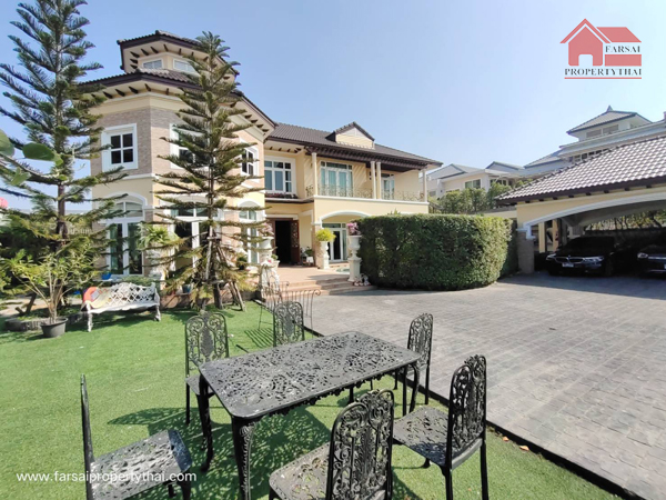 รายละเอียด  ให้เช่าบ้านคฤหาสน์ 2ชั้นพร้อมสระว่ายน้ำในตัว เนื้อที่ 200ตร.ว  5ห้องนอน 5ห้องน้ำ แอร์ เฟอร์นิเจอร์ครบ ตกแต่งสวยบ้านพร้อมเข้าอยู่ ถนนเลียบทางด่วน ลาดพร้าว ราคาเช่า 250,000 บ/ด สิ่งอำนวยความสะดวก ระบบรักษาความปลอดภัยตลอด 24 ชม.สถานที่สำคัญใกล้เคียง Chic Republic CDC Central Festivel EastVille Big C Tesco Lotus  Home Pro บุญถาวร โรงเรียนเลิศหล้า โรงเรียนนานาชาติ SISB  โรงเรียนนานาชาติ KIS โรงเรียนนานาชาติ 