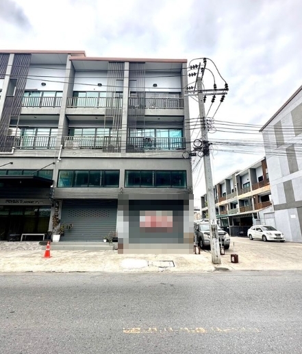 ให้เช่าอาคาร แปลงมุม รามคำแหง 21 โครงการ The Prime  ตึกใหม่ มีที่จอดรถหน้าตึก 