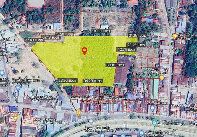 ขายที่ดินเปล่า 13-2-71.3 ไร่ หลังตลาดนัดทรัพย์ไพรวัลย์ อ.วังทอง จ.พิษณุโลก