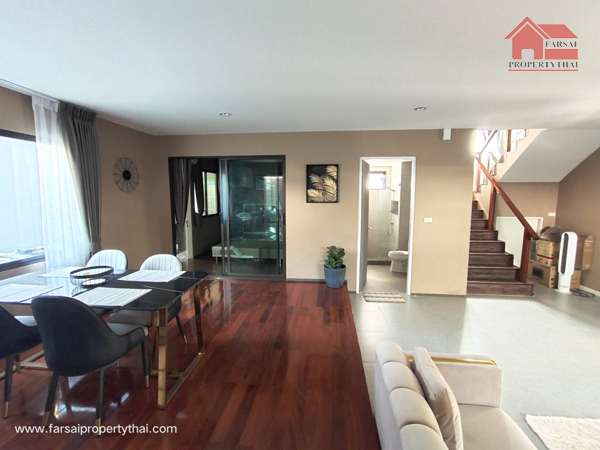 ให้เช่าบ้านเดี่ยว 2ชั้นเนื้อที่ 60ตร.ว พื้นที่ใช้สอย 230ตร.ม 5ห้องนอน 3ห้องน้ำ เฟอร์ครบ ถนนลาดพร้าว โชคชัย 4  ราคาเช่า 60,000 บ/ด