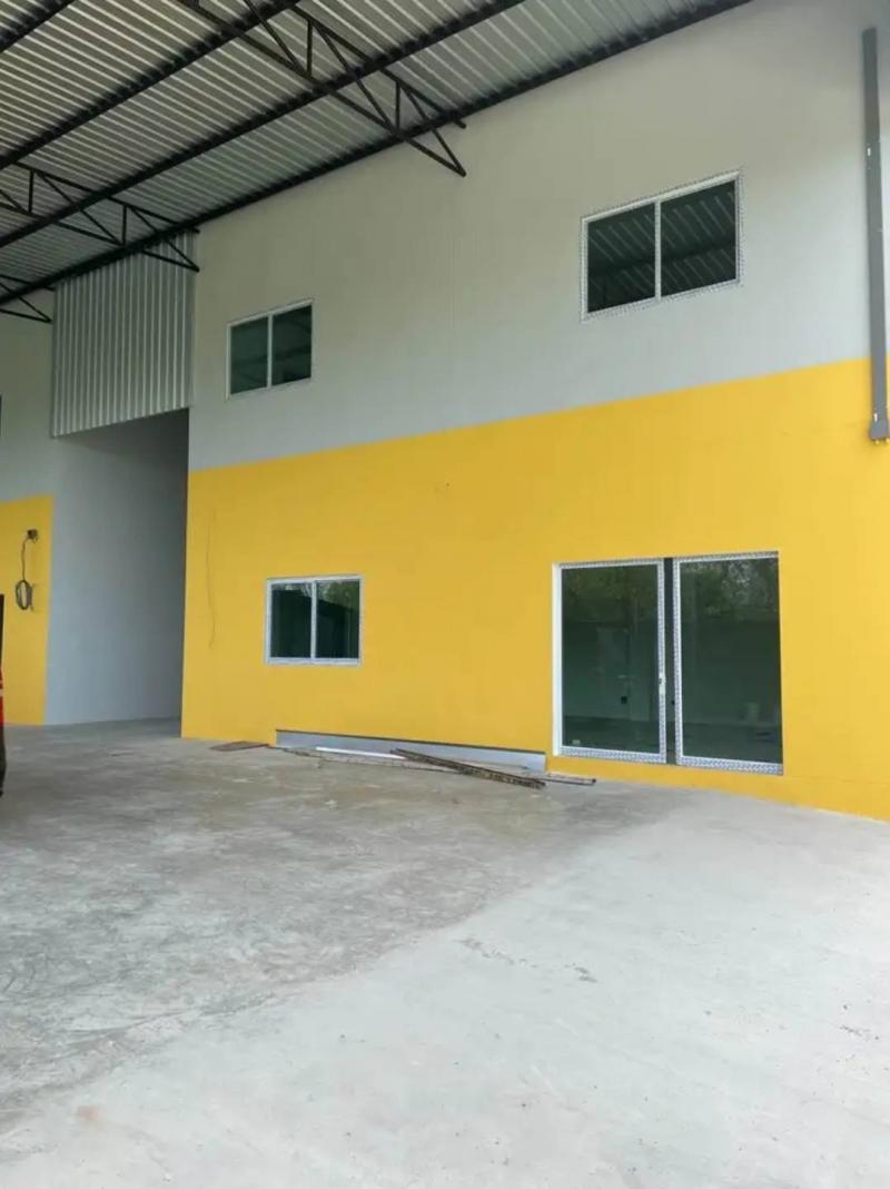 รหัสทรัพย์ R2955 ให้เช่า โกดังพร้อมออฟฟิศ 2ชั้น ถ.เลียบด่วนกาญจนาภิเษก (พุทธบูชา) พระราม 2