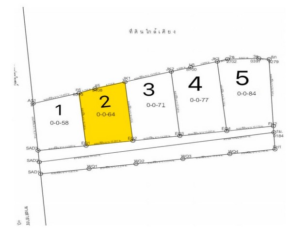 ขายที่ดินจัดสรร เขตชุมชน 64.4 ตร.วา หลังโรงเรียนบุญเหลือวิทยานุสรณ์  ต.โคกสูง อ.เมือง   จ.นครราชสีมา   ZE600