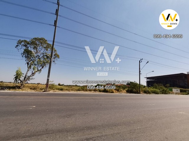 ขายที่ดินบางนา กม 27 ถนนรัตนะโกสินทร์ 200 ปี  ใกล้ ม หัวเฉียว ม เอแบคบางนา 5 ไร่ กว้าง 46 M