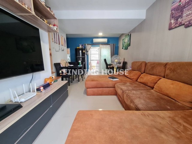 FHHS015 ขายทาวน์โฮม The Connect 54 รามอินทรา - มีนบุรี 2 ขนาด 19.6 ตร.ว. ถนนสามวา มีนบุรี กทม. บ้านพร้อมอยู่