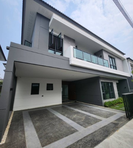 AG POST : ขายหรือให้เช่าบ้านเดี่ยว เดอะ ซิตี้ บางนา กม.7 (โครงการใหม่ ) ที่ตั้ง : The City Bangna (New Project) ถนนบางนา กม.7 แขวงบางแก้ว เขตบางพลี จังหวัดสมุทรปราการ 10540 รายละเอียดอสังหาริมทรัพย์ :- บ้านเดี่ยว 2 ชั้น 76 ตารางวา 313 ตารางเมตร- 4 ห้องนอน 5 ห้องน้ำ ที่จอดรถ 3 คัน - 1 ห้องแม่บ้าน 1 ห้องรับแขก 1 ห้องพักผ่อน- บ้านใหม่มือ 1 ยังไม่เคยเข้าอยู่ ครัวบิ้วท์อิน ***ราคาเช่า 150,000บาท/เดือน******ราคาขาย : 26,900,0000 บาท