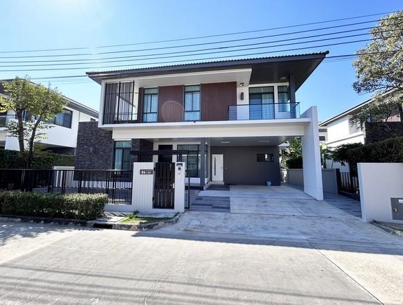  ให้เช่าและขายบ้านเดี่ยว มัณฑนา อ่อนนุช-วงแหวน 4 71.2 ตร.ว.