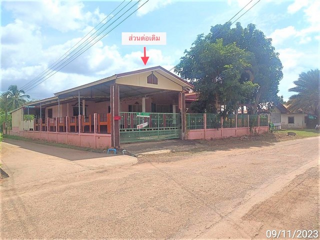 บ้านเดี่ยวใก้ล ปอทวีซูปเปอร์ อำเภอกันทรลักษ์ จังหวัดศรีสะเกษ PKK02-14697