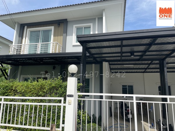 List : C-25413ขาย บ้านแฝด  2 ชั้น แลนซิโอ คริป ปิ่นเกล้า-วงแหวนฯ (ซ.วัดส้มเกลี้ยง) ต.ศาลากลาง อ.บางกรวย จ.นนทบุรี 11130-โครงการคุณภาพจาก บริษัท ลลิล พร็อพเพอร์ตี้ จำกัด (มหาชน)-พื้นที่ดิน 43.5 ตารางวา พื้นที่ใช้สอย 143 ตารางเมตร(หลังริม)-4 ห้องนอน 2 ห้องน้ำ 1 ห้องรับแขก จอดรถ 2 คัน-แอร์ 3 เครื่อง เฟอร์นิเจอร์ทั้งหลัง ปั๊มน้ำพร้อมถังเก็บน้ำ-ต่อเติมครัวเชื่อมต่อกับตัวบ้าน ติดตั้งหลังคาโร