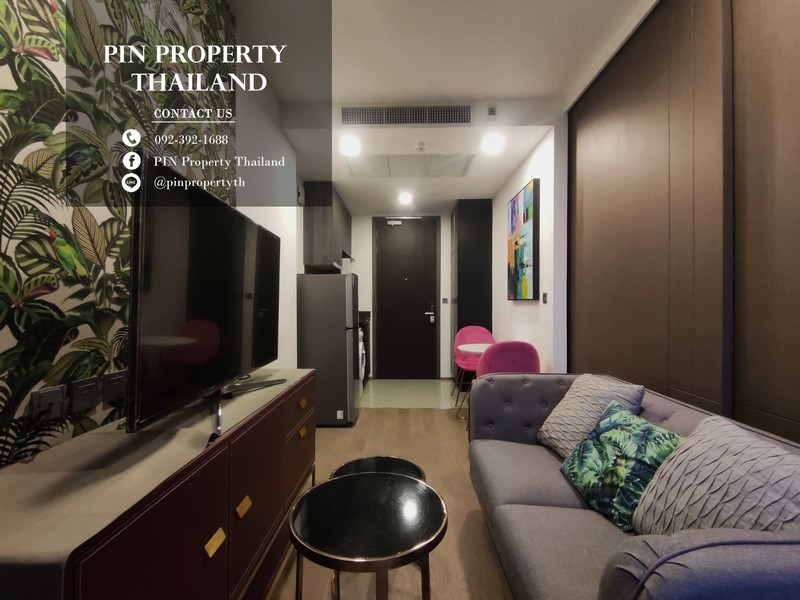 R-00362 ให้เช่าคอนโด แอชตัน จุฬา-สีลม ขนาด 34 ตรม. ชั้น40