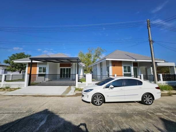 2หลังติดกัน ราคาเริ่มที่ 2.2 ล้าน 65-78 ตรว. บ้านเดี่ยวชั้นเดียว สันทรายหลวง สันทราย เข้าชอย 600 ม. จากถนนใหญ่