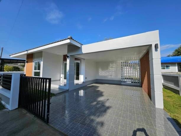 2หลังติดกัน ราคาเริ่มที่ 2.2 ล้าน 65-78 ตรว. บ้านเดี่ยวชั้นเดียว สันทรายหลวง สันทราย เข้าชอย 600 ม. จากถนนใหญ่