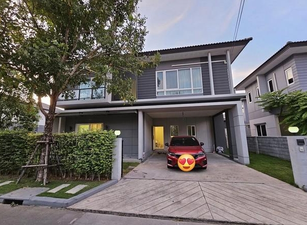  ขายบ้านเดี่ยว 2 ชั้น หลังหัวมุม Centro บางนา - วงแหวน เฉลิมพระเกียรติ 30 เนื้อที่ 61.5 ตรว. 4 ห้องนอน