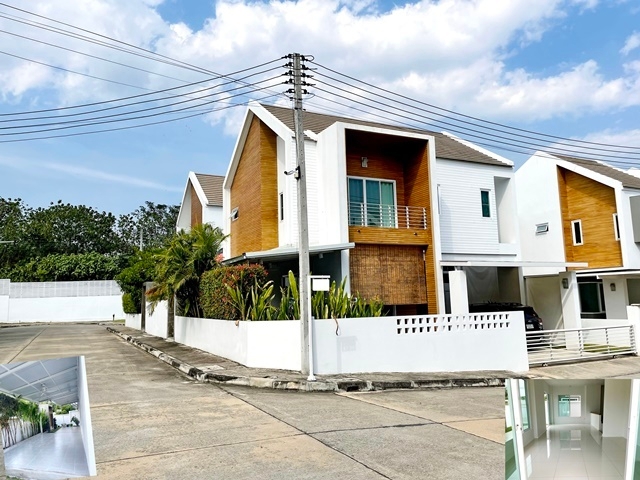 ตลาดแม่ริมพลาซ่า ให้เช่าบ้านหลังมุม 2ชั้น 55ตรว โลตัส โกเฟรช แม่ริม เชียงใหม่ 192ตรม.3นอน 3น้ำ 2แอร์ ถนนหน้าบ้านกว้างมาก แม่สา