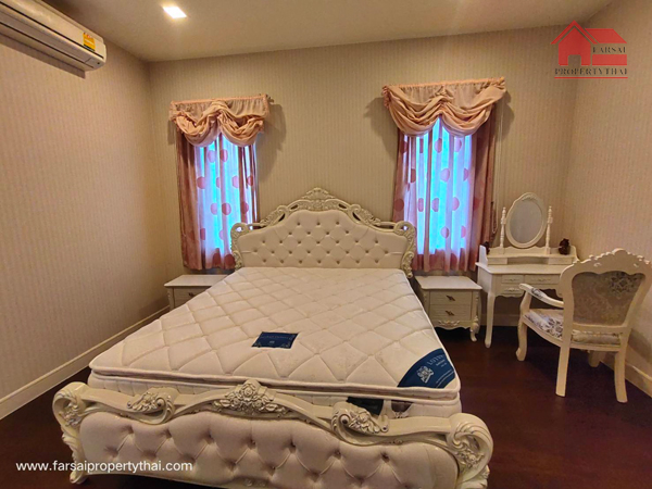 ให้เช่าบ้านเดี่ยวหรู 2 ชั้น(Luxury)เนื้อที่ 164วา4 ห้องนอน 5 ห้องน้ำ ถนนบางนาตราดใกล้ห้าเมกะบางนา ราคาเช่า 250,000 บ/ด