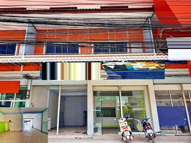 สี่คิ้ว ให้เช่าอาคารพาณิชย์ 2 ชั้น โลตัส 52ตรว.ปตท.บิ๊กซี รพ. 352ตรม. 2นอน โคราช 2น้ำ จอดรถได้หลายคัน ติดถนนใหญ่ เดินทางสะดวก