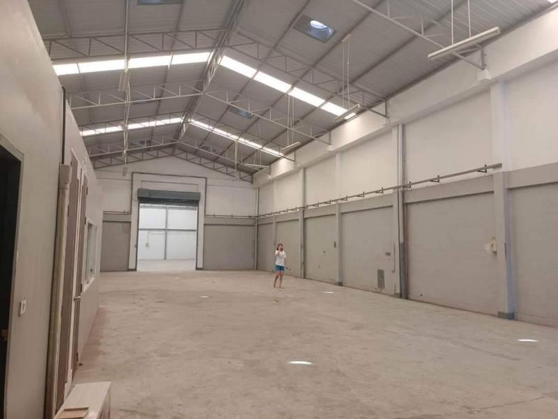 ให้เช่า โกดังพร้อมออฟฟิศ พื้นที่ 650 ตารางเมตร ซอยกิ่งแก้ว สมุทรปราการ