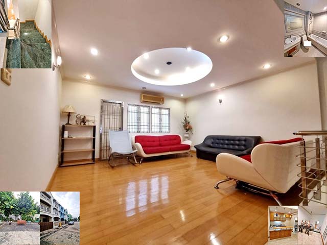 ตรงข้าม เซ็นทรัล แจ้งวัฒนะ 11-19 วัสดุเกรดA ให้เช่าโฮมออฟฟิศ 3 ชั้น 22ตรว. 260 ตรม. 3นอน 3น้ำ  4แอร์ 2จอดรถ ตกแต่งพร้อมอยู่