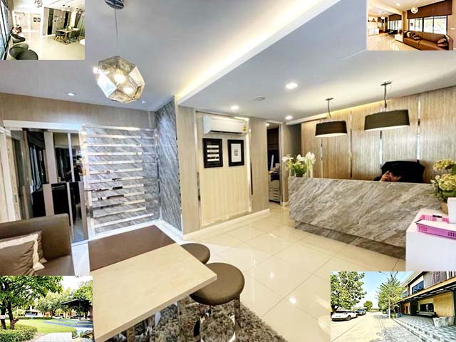 อิมแพ็ค เมืองทองธานี ให้เช่าโฮมออฟฟิส 2ชั้น 2คูหา 6นอน ติดสนาม 50ตรว. 350ตรม. พร้อมอยู่ 4น้ำ 6แอร์ หลายคัน ติดถนนใหญ่ MRT แจ้งวัฒนะปากเกร็ด