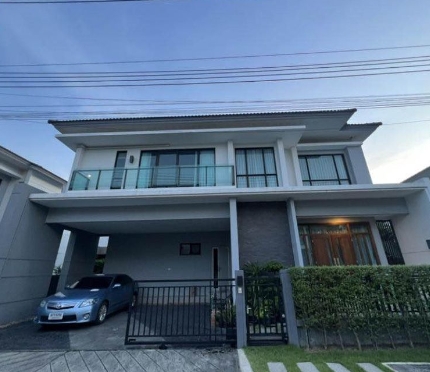 ให้เช่าบ้านเดี่ยว The city ราชพฤกษ์ สวนผัก เนื้อที่ 82.4 ตรว มี 4 ห้องนอน 5 ห้องน้ำ 