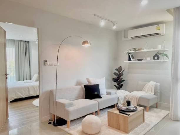 โซนห้วยแก้ว ขาย 2.89 ล้าน 50 ตรม. ปันสุข คอนโด ห้องสวย เฟอร์นิเจอร์ครบ หิ้วกระเป๋าพร้อมเข้าอยู่