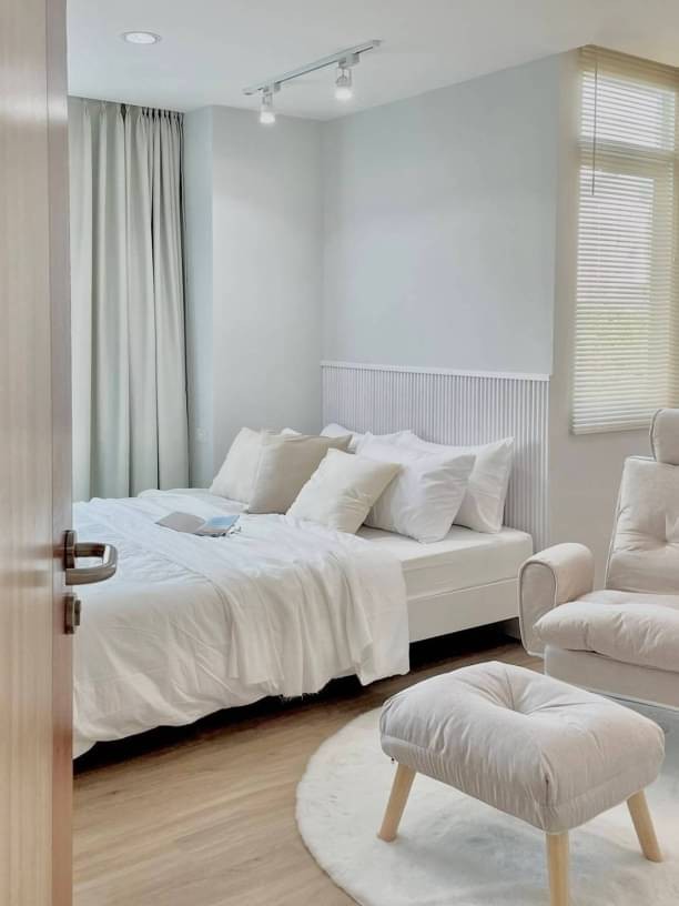 C4349 ให้เช่าบ้านเดี่ยว 2 ชั้น หมู่บ้านเนเบอร์โฮม ถนนสุขาภิบาล 5 ซอย 82 พร้อมเฟอร์นิเจอร์ ใกล้ตลาดวงศกร