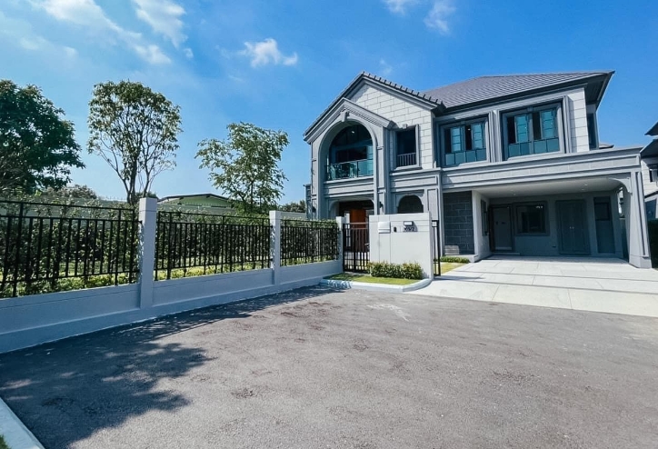 ขายบ้านเดี่ยว 2 ชั้น  บางกอก บูเลอวาร์ด ซิกเนเจอร์ ประชาชื่น ปากเกร็ด 