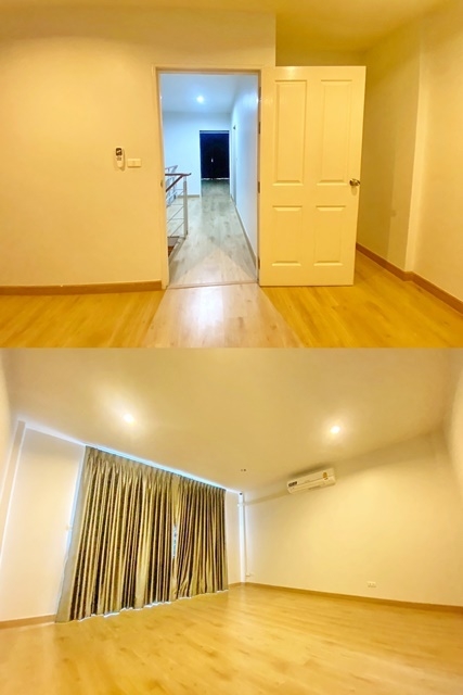 ถ.ติวานนท์ นิคม บางกะดี ให้เช่าอาคารพาณิชย์ 3 ชั้น ติดถนนใหญ่ Sena Avenue  18ตรว. 190ตรม.4นอน 3น้ำ 5แอร์ 1จอดรถ ตลาดพูนทรัพย์